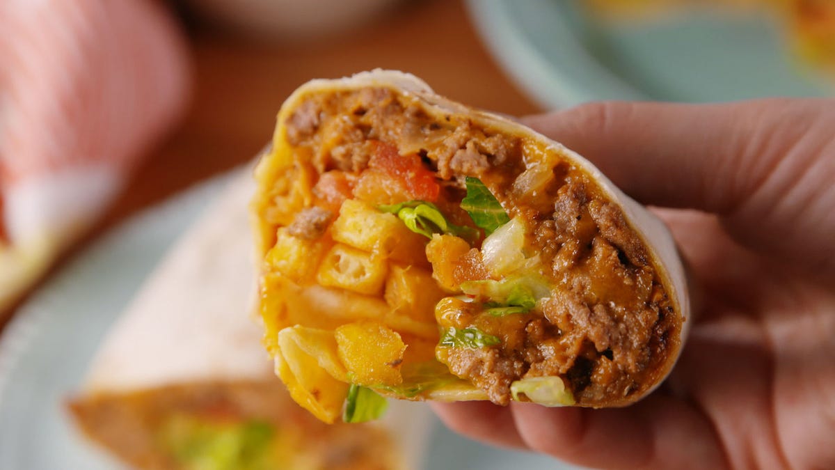 preview for This Burgerrito is the Mash-Up of Your Dreams!