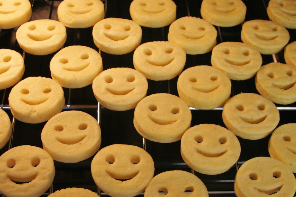 Potato Smiley Faces