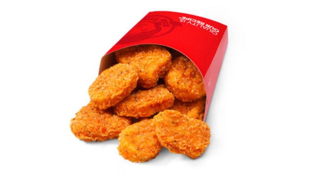 Food, Dish, Chicken nugget, Fast food, Cuisine, Ingredient, Fried food, Bk chicken nuggets, Mcdonald's chicken mcnuggets, Produce, 