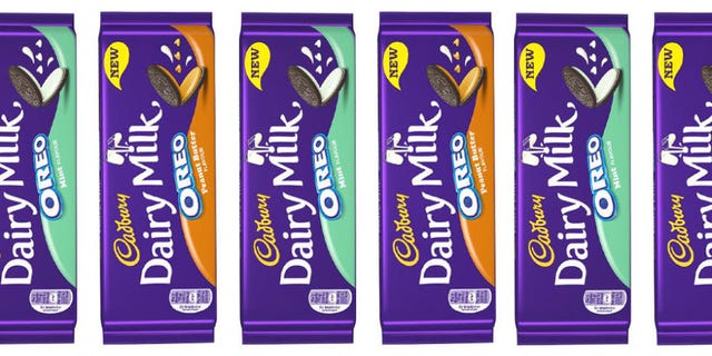 Cadbury launch peanut butter and mint Oreo bars and we're dribbling