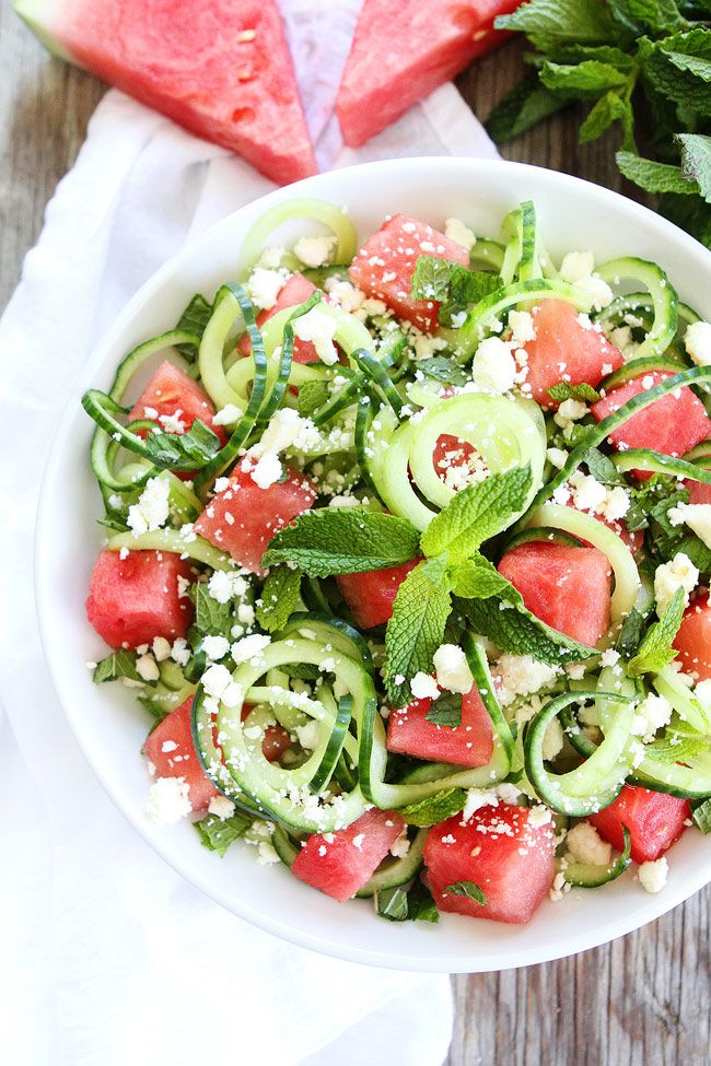 13 Best Watermelon Salad Recipes - Easy Summer Watermelon Salad Ideas ...