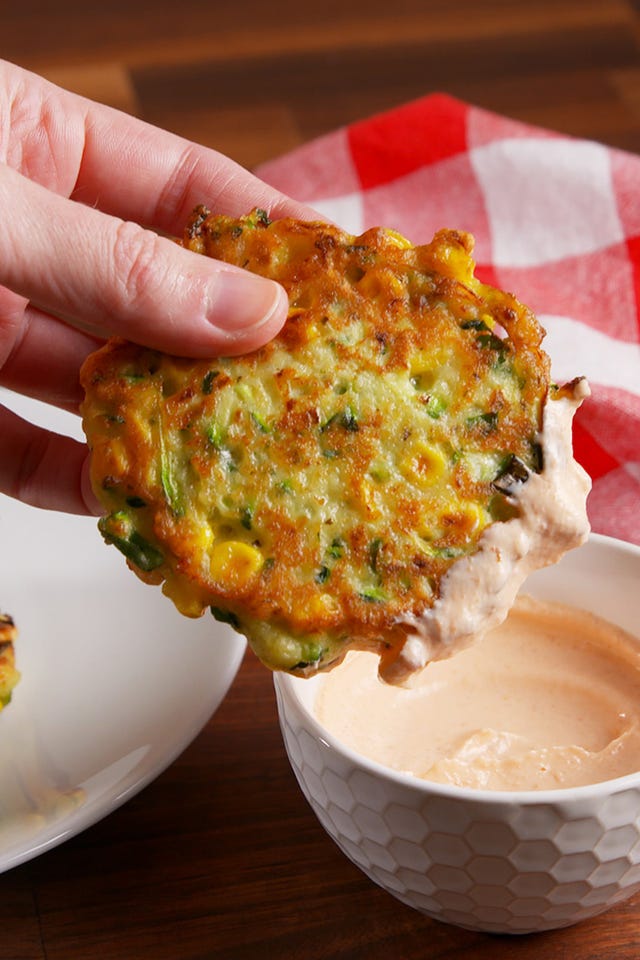 zucchini corn cakes