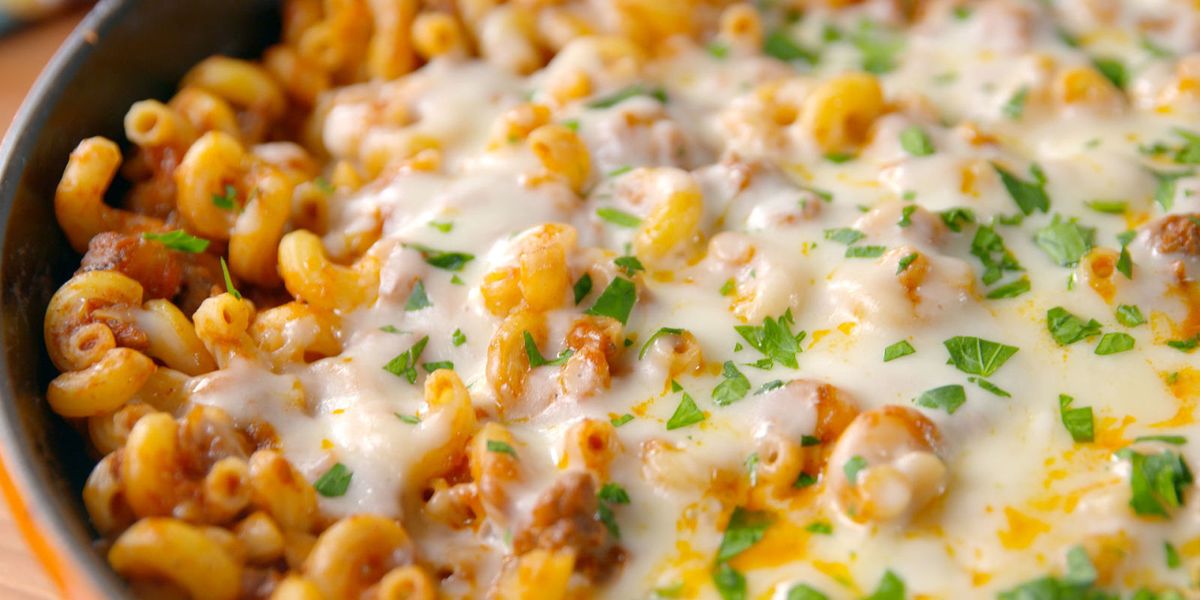 Best Sloppy Joe Mac and Cheese Recipe-How To Make Sloppy Joe Mac and