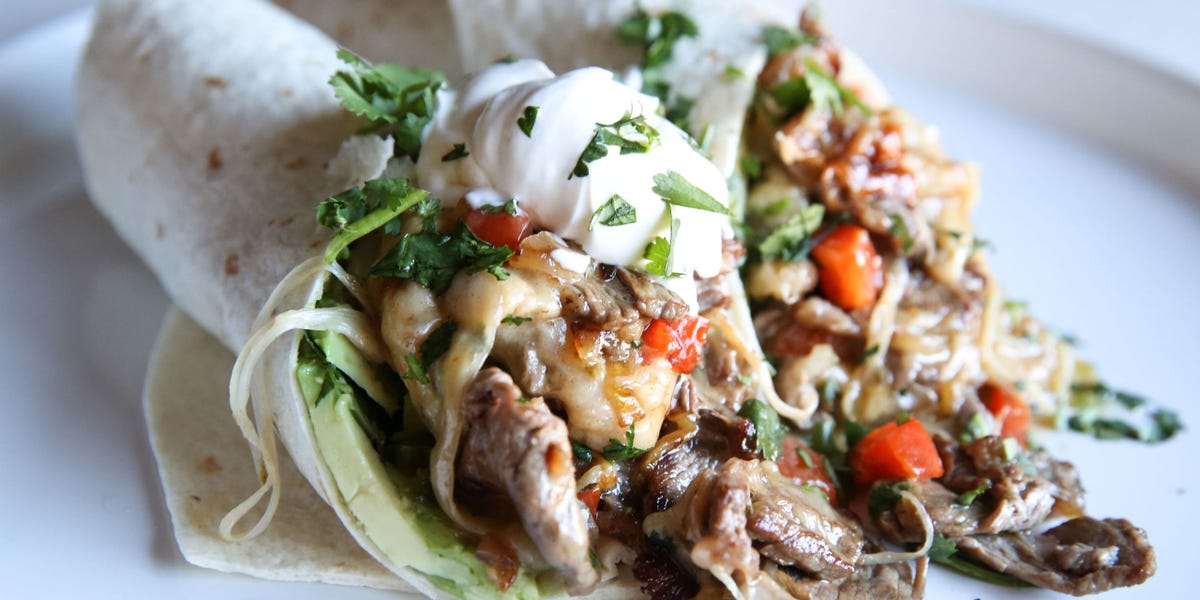 Cheesesteak Burritos