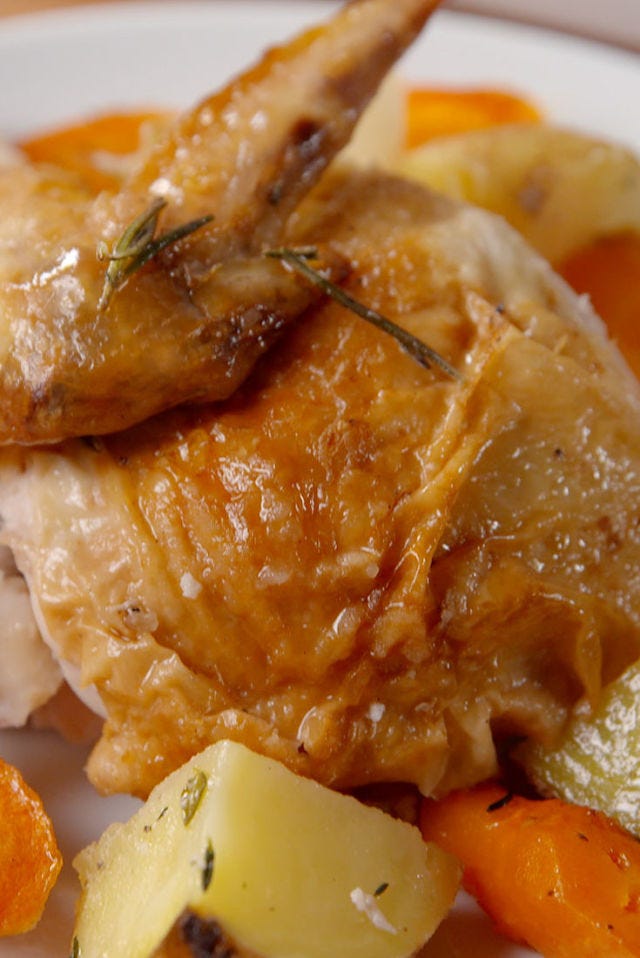 Bundt Pan Roast Chicken