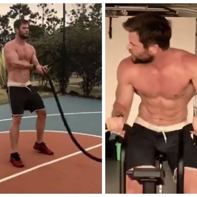 Chris Hemsworth's 'Thor' Workout Plan - Chris Hemsworth Exercise Routine