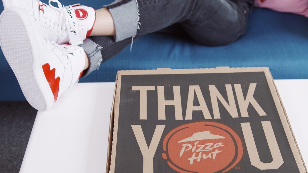 Pizza Hut Sneakers Horizontal Box