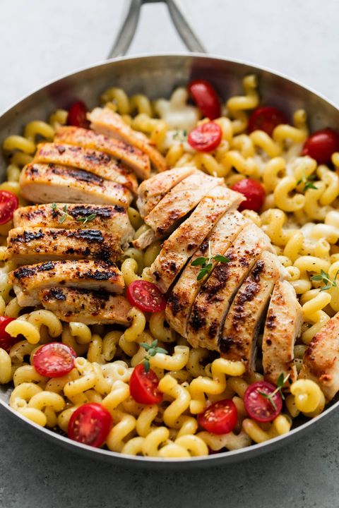 35 Easy Chicken Pasta Recipes Light Pasta Dishes With Chicken And Noodles