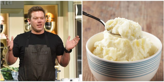 tyler florence mashed potatoes trick