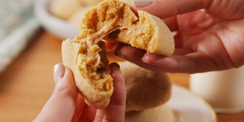 peanut butter stuffed cookies horizontal