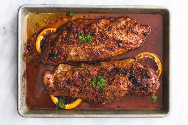 Glazed Pork Tenderloin Horizontal glazed pork tenderloin horizontal