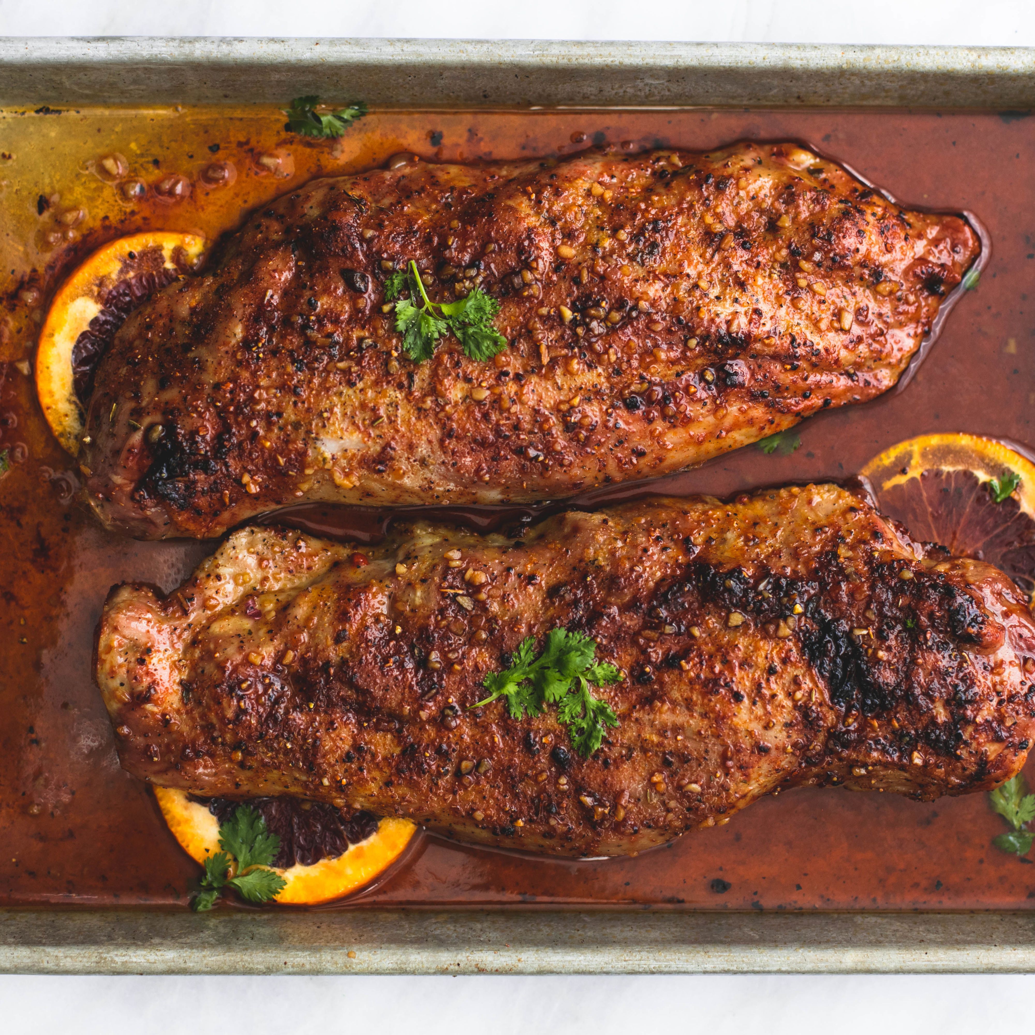 We Still Can't Believe How Easy This Glazed Pork Tenderloin Is To Make