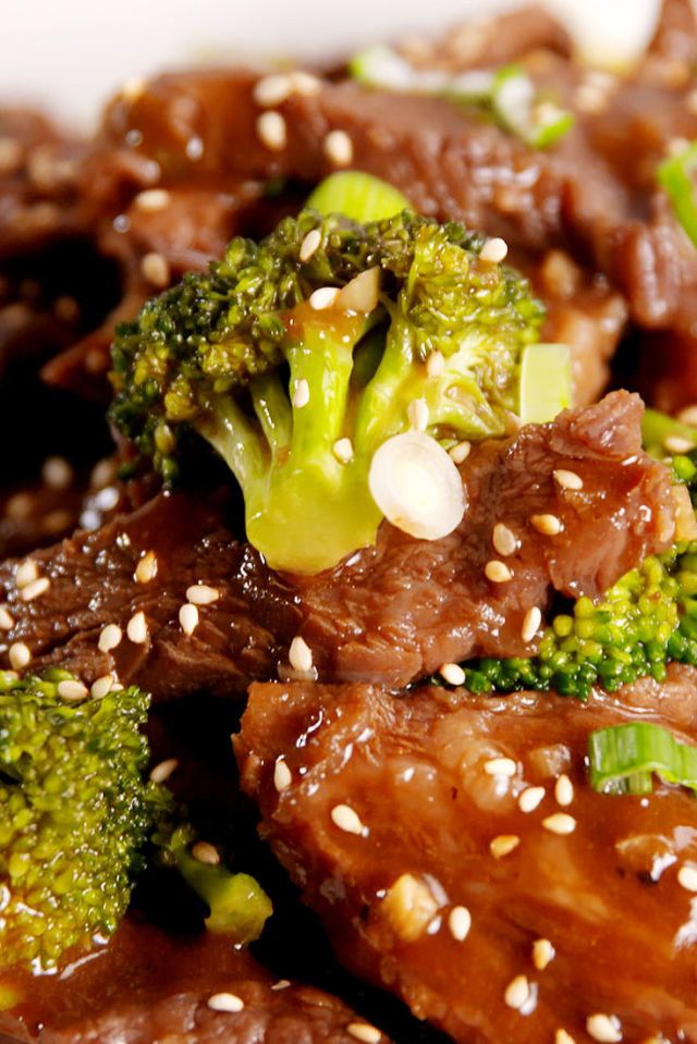 Slow Cooker Beef & Broccoli