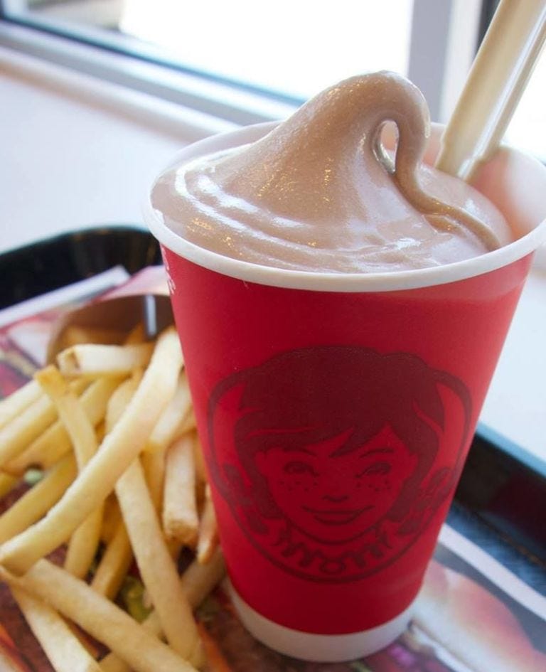 delish wendys frosty