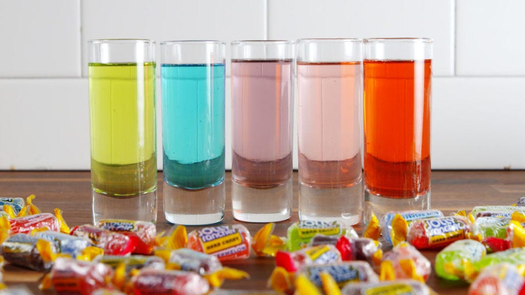 preview for Jolly Rancher Shots Prove that Candy is Dandy, but Liquor is Quicker!