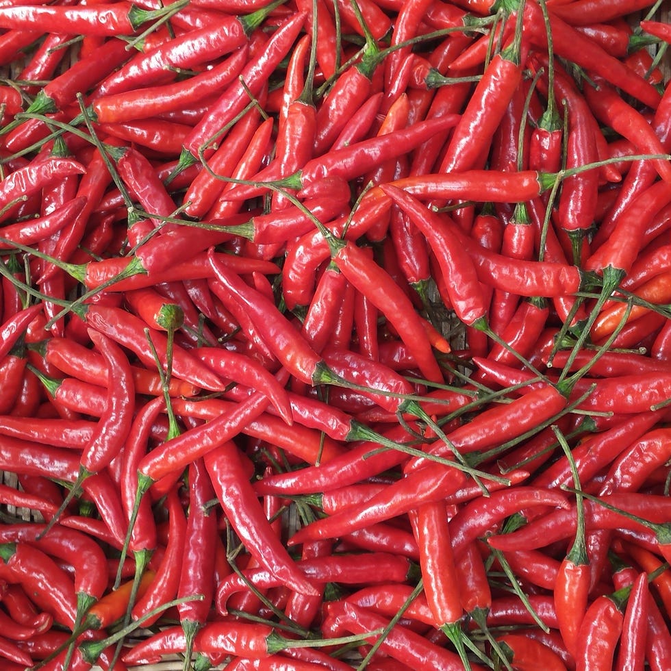 <p>"Hot and spicy foods like cayenne pepper and jalapeño will temporarily <a href="http://www.redbookmag.com/body/health-fitness/advice/a40/speed-metabolism-yl/" target="_blank">boost your metabolism</a>," explains <a href="http://plantbaseddietitian.com/">Julieanna Hever</a>, R.D, a plant-based dietitian and author of <i>The Vegiterranean Diet</i> and <i>The Complete Idiot's Guide to Plant-Based Nutrition</i>. Try starting your day with hot water with cayenne pepper and lemon juice.</p>