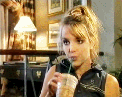 Britney Spears Starbucks