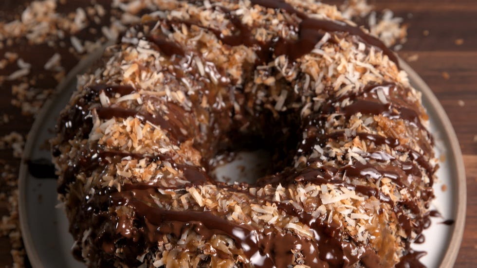 Samoa Bundt Cake