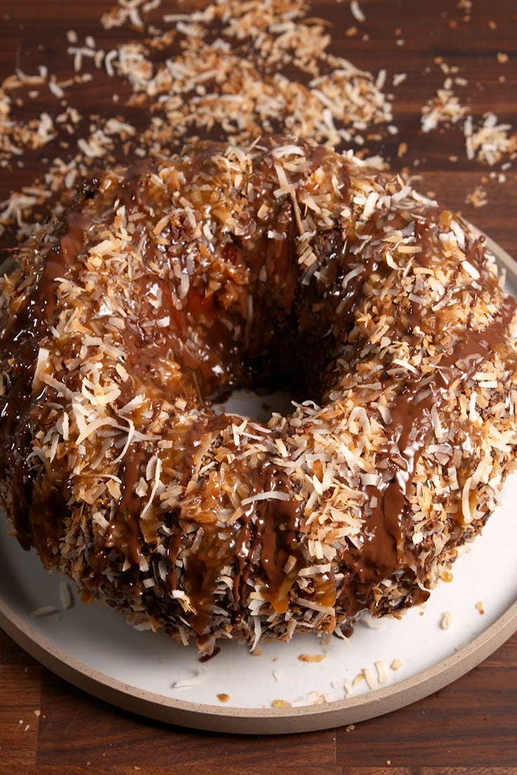 Samoa Bundt Cake