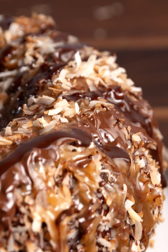 Samoa Bundt Cake