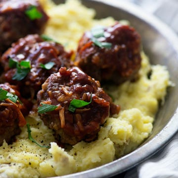 Tangy BBQ Meatballs Horizontal