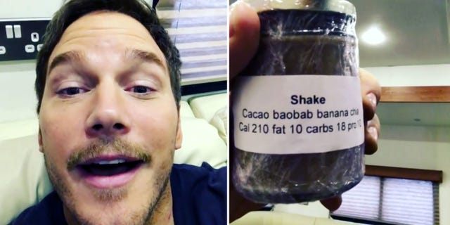 chris pratt snacks