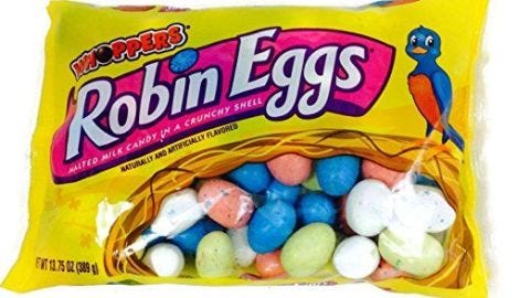 preview for The Frosting For These Brownies Taste Just Like A Robin Egg
