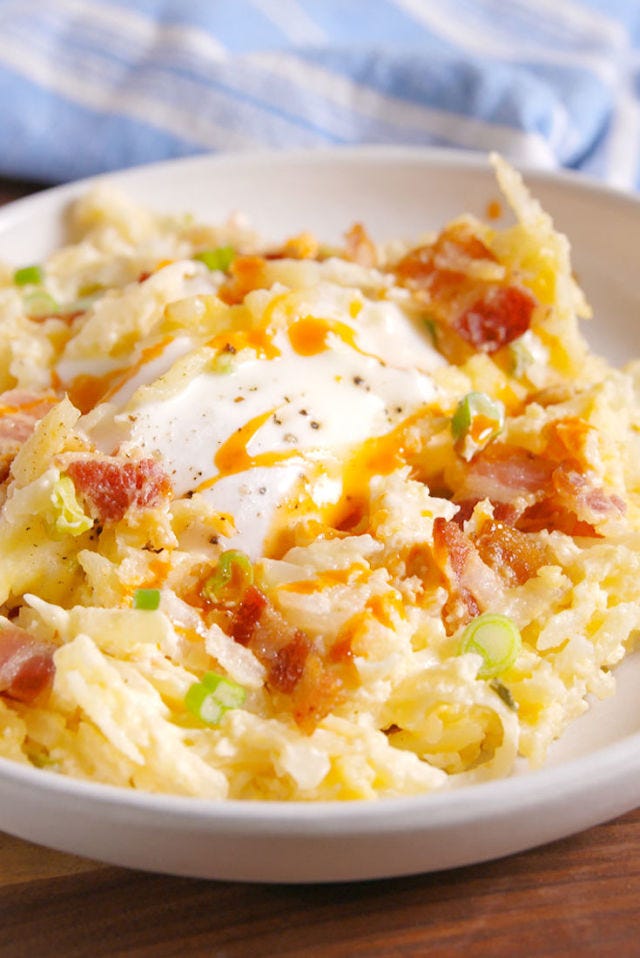 slow cooker hash brown casserole