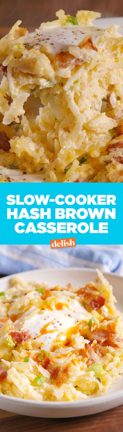 Slow-Cooker Hash Brown Casserole — How To Make Slow-Cooker Hash Brown ...