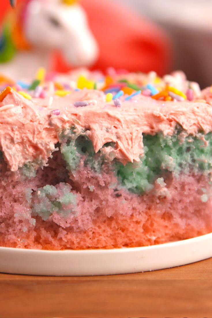unicorn-poke-cake