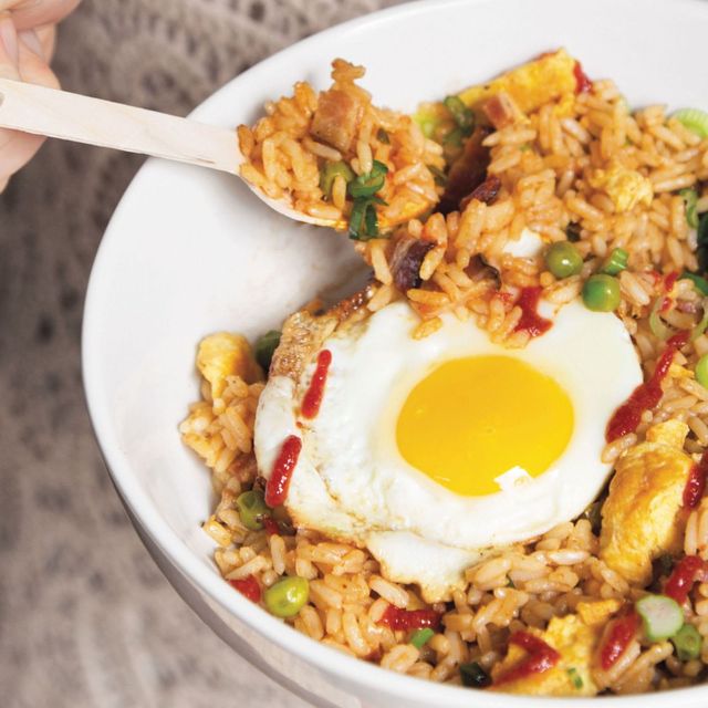 Best Extra-Egg-and-Bacon Fried Rice Recipe-How To Make Extra-Egg-and ...