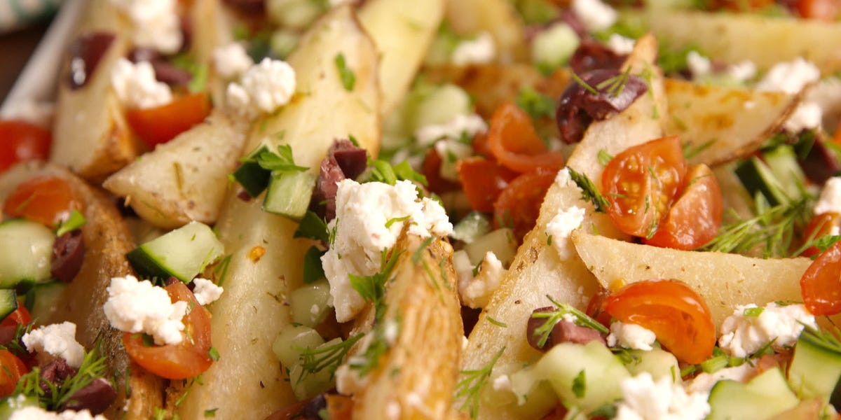 Greek Potato Wedges