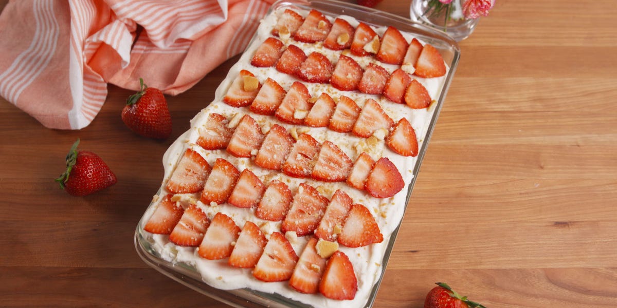 Strawberry Shortcake Lasagna