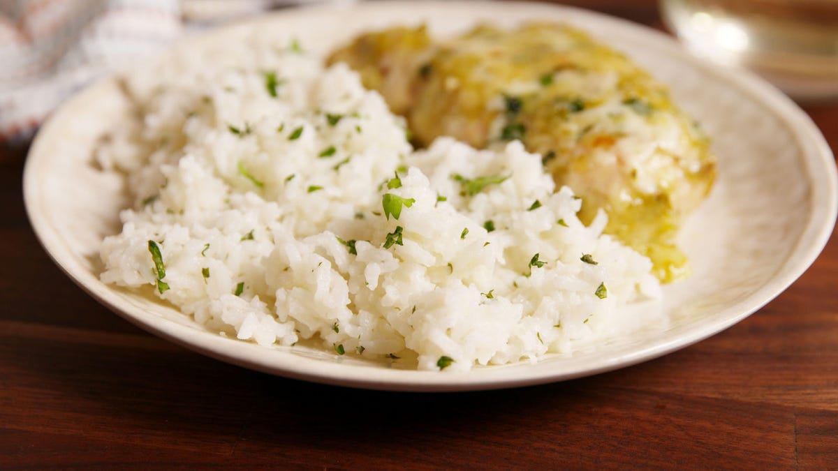 Video player poster image preview for Want to Know the Secret To Chipotle’s Cilantro Lime Rice?