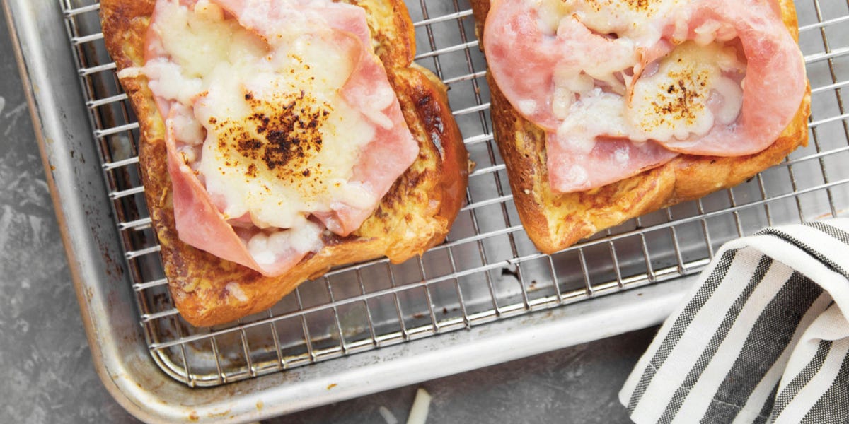 French Toast Ham and Cheese Sandwiches