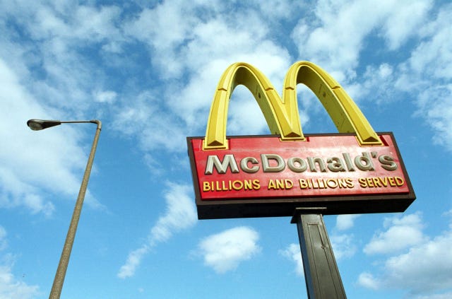 McDonald's sign
