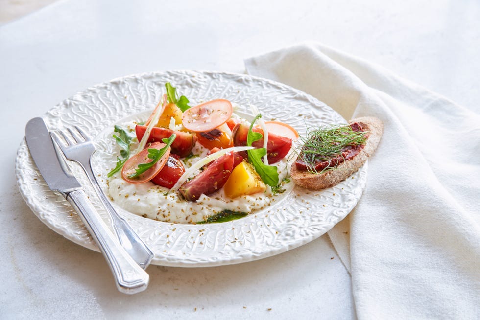 Princess Cruises tomatoes and burrata