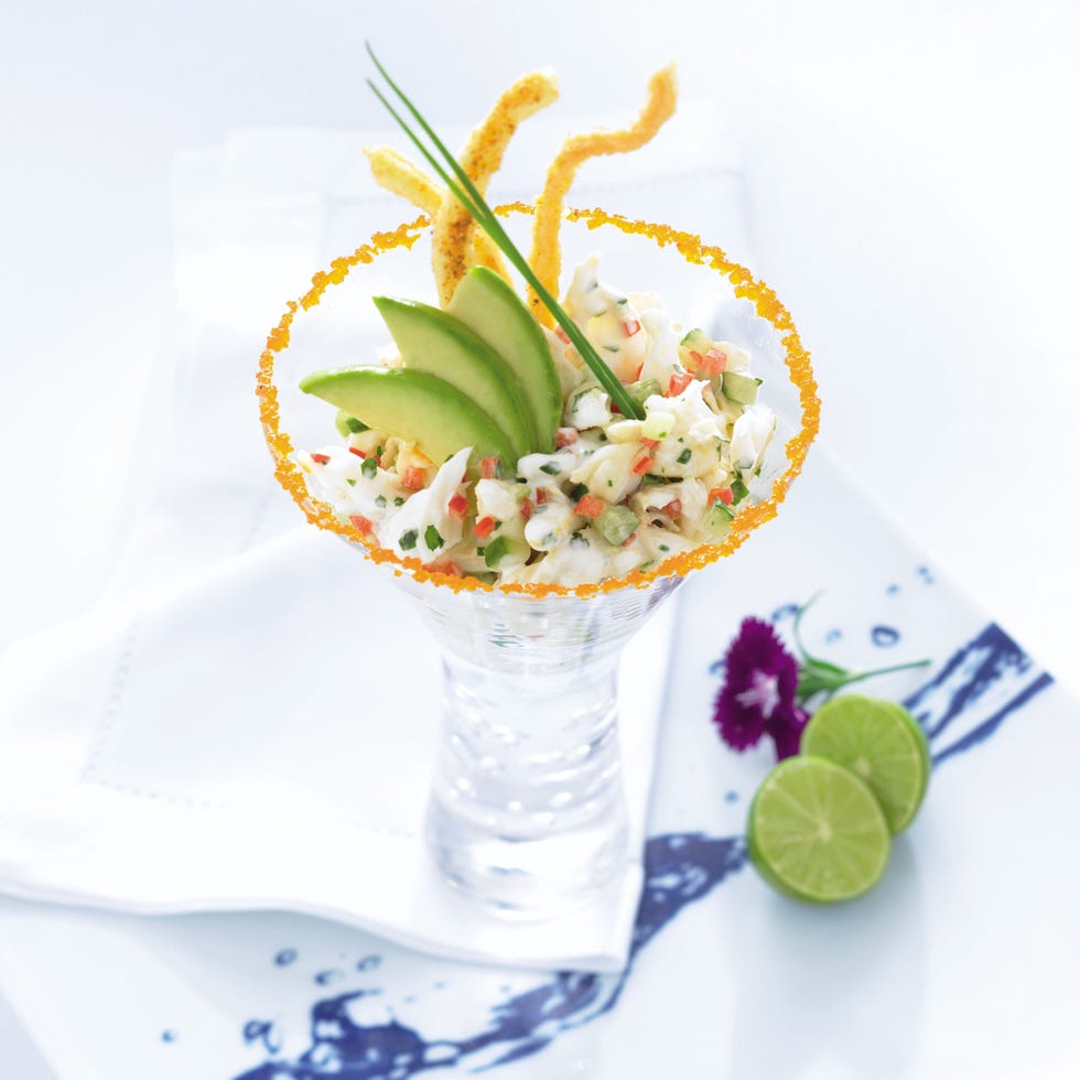 Celebrity Cruises lump crab martini