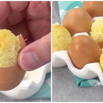 egg shell cake