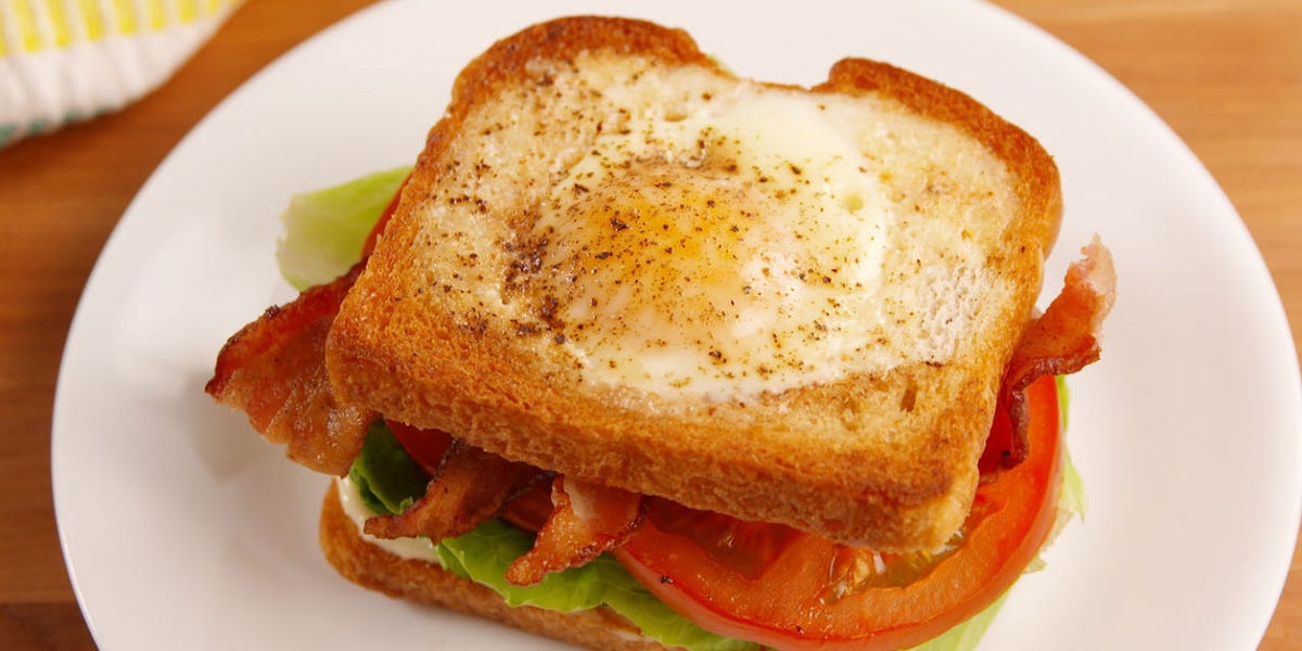 Egg-in-a-Hole BLT