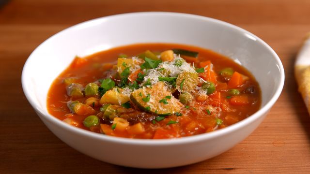 How To Cook Spring Minestrone Soup - Delish