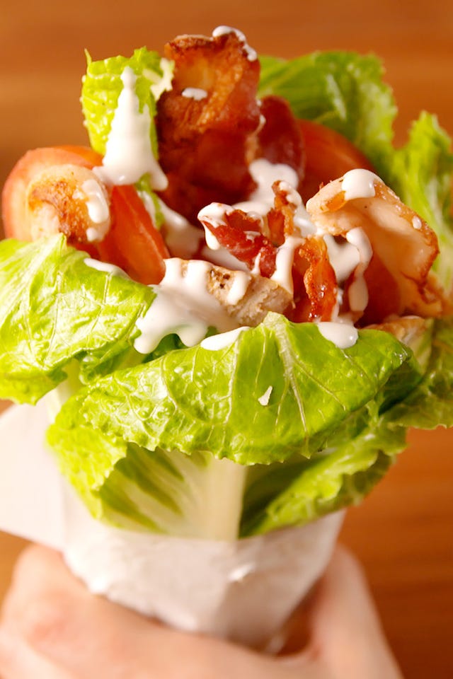chicken bacon lettuce wraps vertical 2