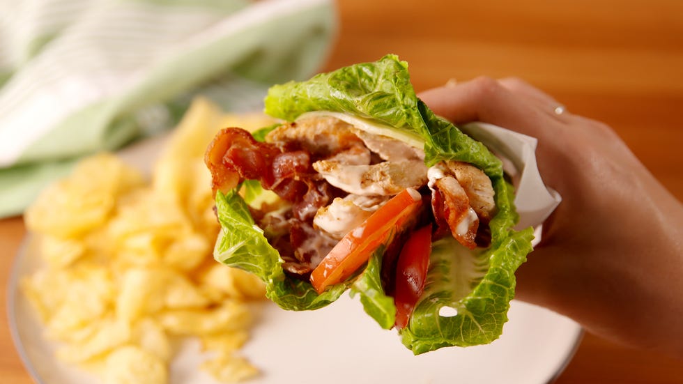 Chicken Bacon Ranch Lettuce Wraps Horizontal 2