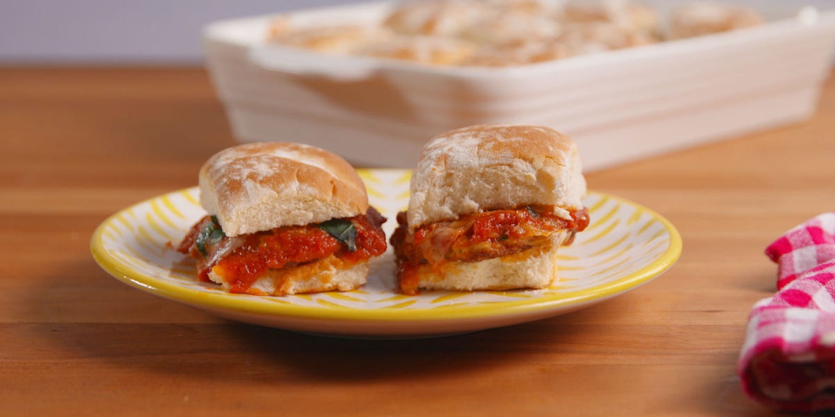 Mini Chicken Parm Sliders
