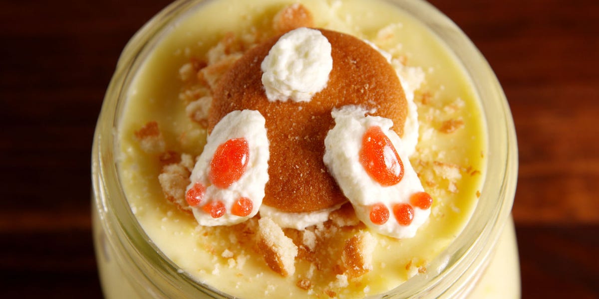 Bunny Butt Banana Pudding