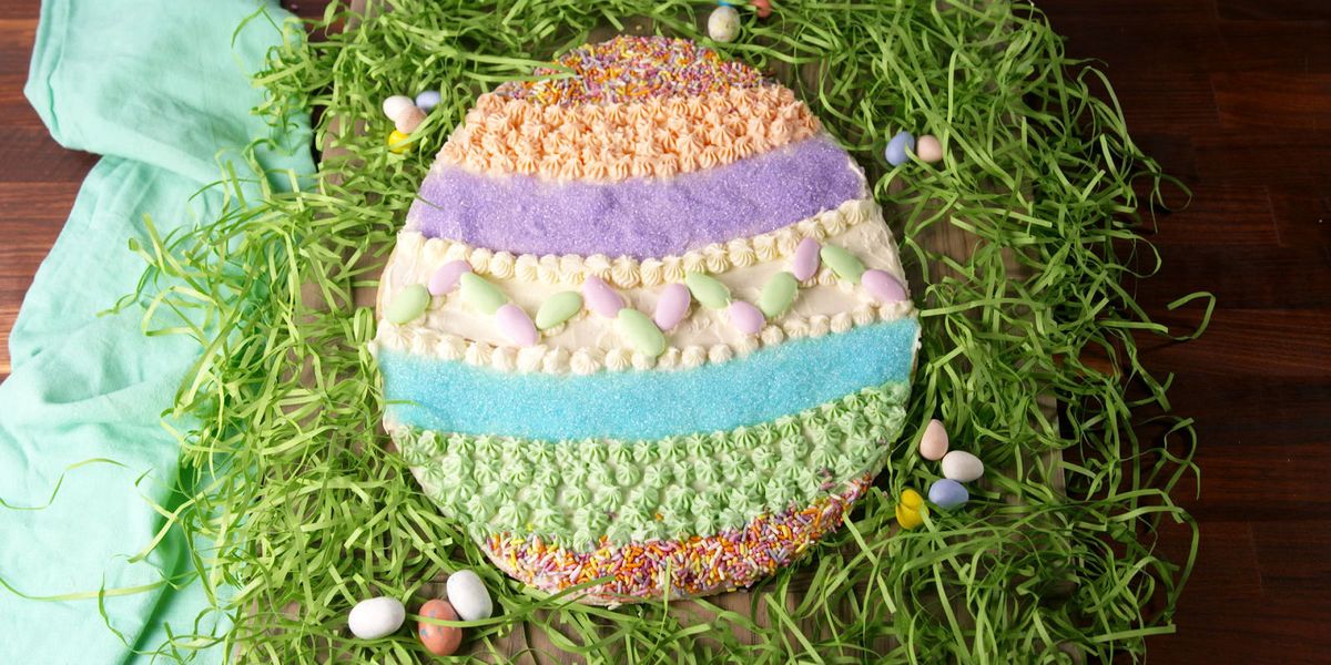 giant easter egg cookie