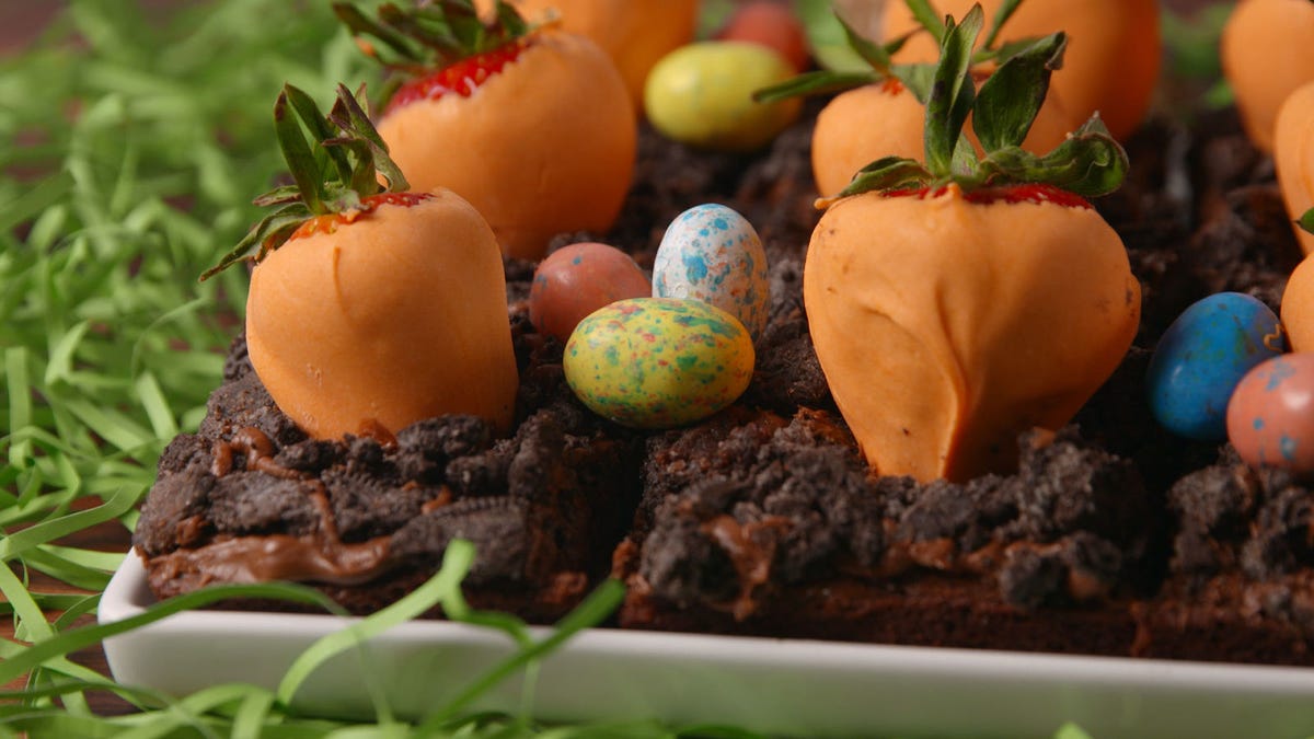 preview for Carrot Patch Brownies Are Easter Cuteness Overload