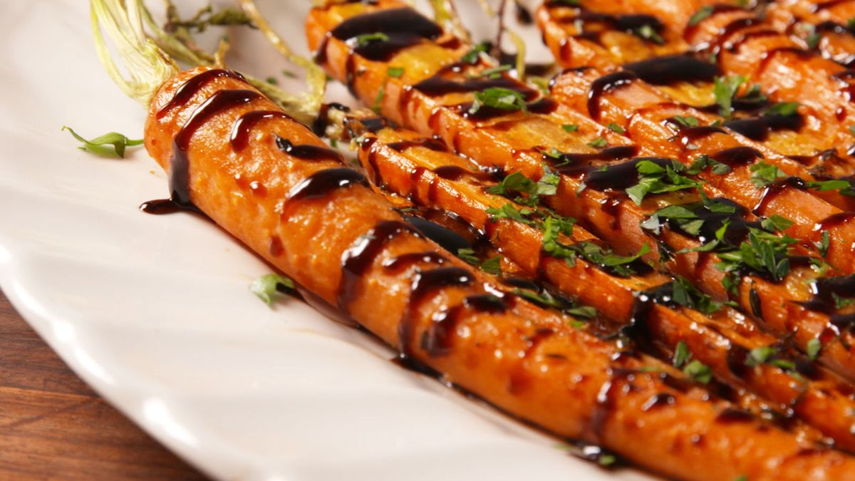 preview for These Balsamic Glazed Carrots Are The Best Way To Roast Carrots