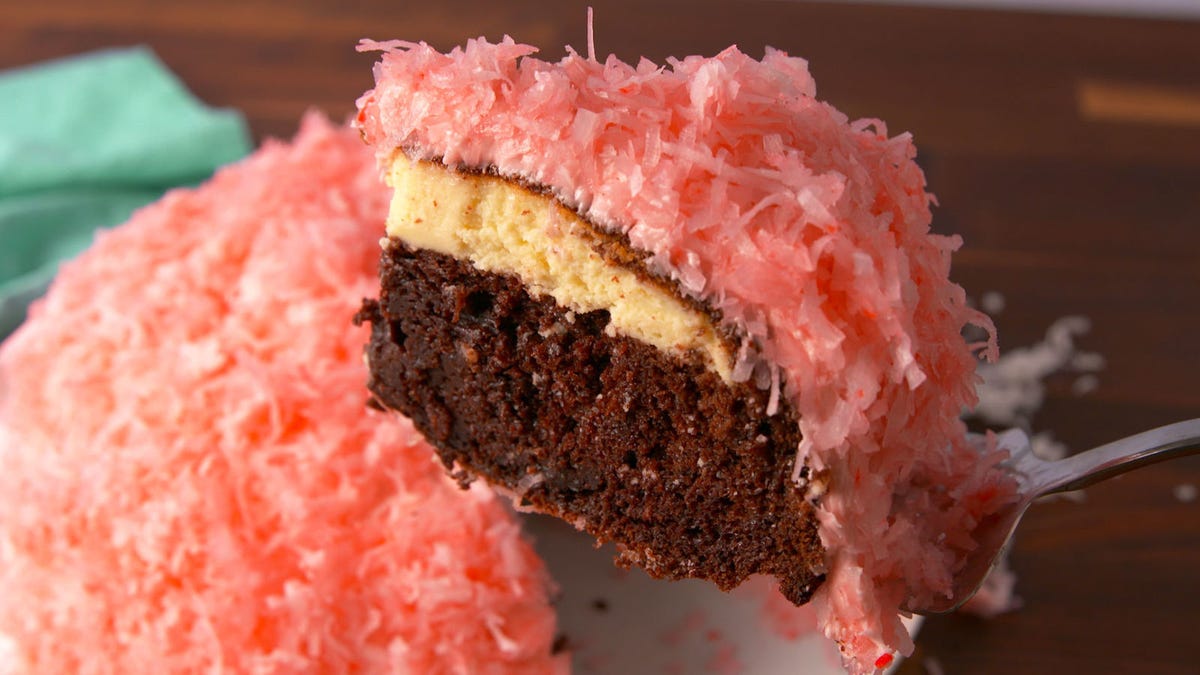 preview for This Giant Snowball Cake Will Take You Back To Childhood