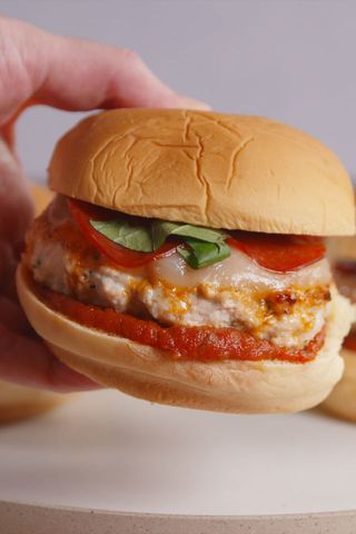 How to Cook Chicken Pizza Burgers - Delish